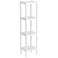 Zeller Standregal 22 x 22 x 92 cm Weiß
