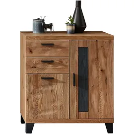 Linea Natura Garderobenkombination Set PERSIKO 170x199x38 grau