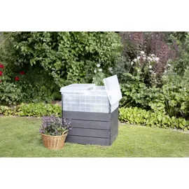 GARANTIA Ergo Quadro TurboPlus M 85 80 x 60 x 85 cm Braun