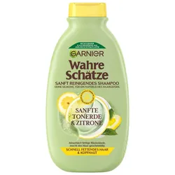 Garnier Wahre Schätze Sanft Reinigendes Tonerde & Zitrone Shampoo 300 ml 