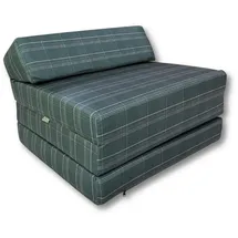 FORTISLINE Klappmatratze 200 x 70 x 10 cm H2 Polyester/Leinen