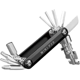 Topeak Mini P20 Multitool schwarz, 20 Funktionen