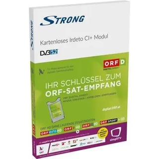 Strong SimpliTV SAT Modul Cardless CI+ Modul mit integrierter Micro-Sat-Karte - keine ORF-Karte notwendig!