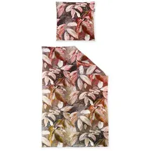 IRISETTE Zobel Blätter Braun 155 x 220 cm + 80 x 80 cm