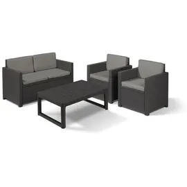 ALLIBERT Victoria Loungeset anthrazit