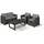 ALLIBERT Victoria Loungeset anthrazit