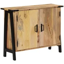 vidaXL Sideboard 83x30x69 cm Massivholz Mango