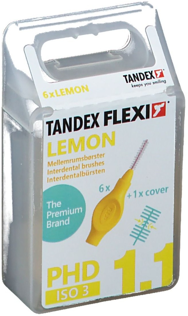 Tandex Flexi® Interdental Borstel Gelb Fein 0,70 mm / 3,50 mm