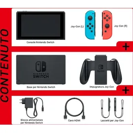 Nintendo Switch neon blau/rot 2022