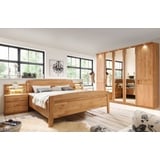 Wiemann Schlafzimmer-Set Lausanne 4-tlg. Holz Braun Erle