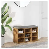 vidaXL Artisan-Eiche 82 x 32 x 50 cm braun / braun