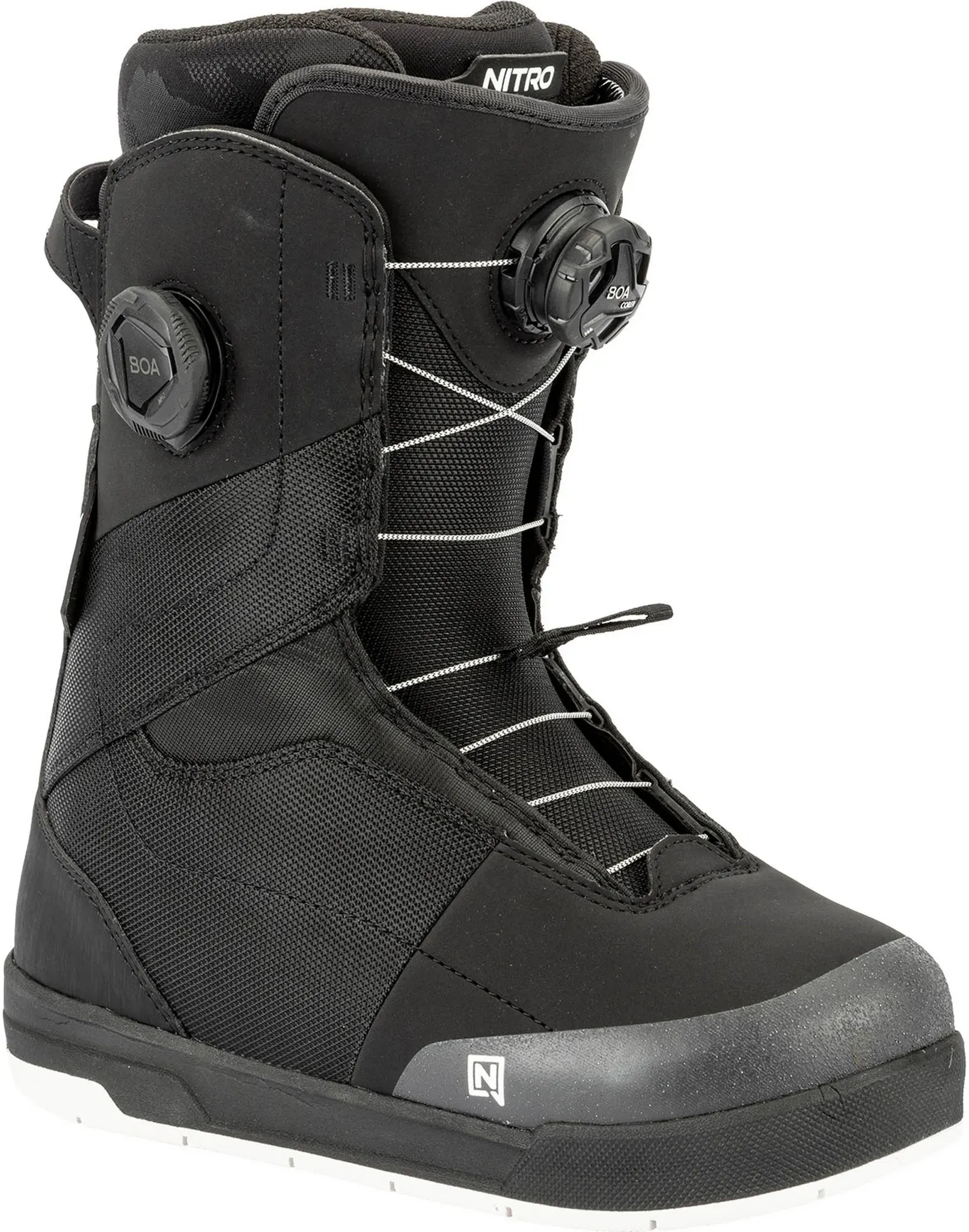 Nitro Snowboards MONARCH BOA 26 Snowboard Boots Damen in black, Größe 26 1/2 - schwarz