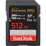 SanDisk Extreme PRO R280/W150 SDXC 512GB, UHS-II U3, Class 10 (SDSDXEP-512G)