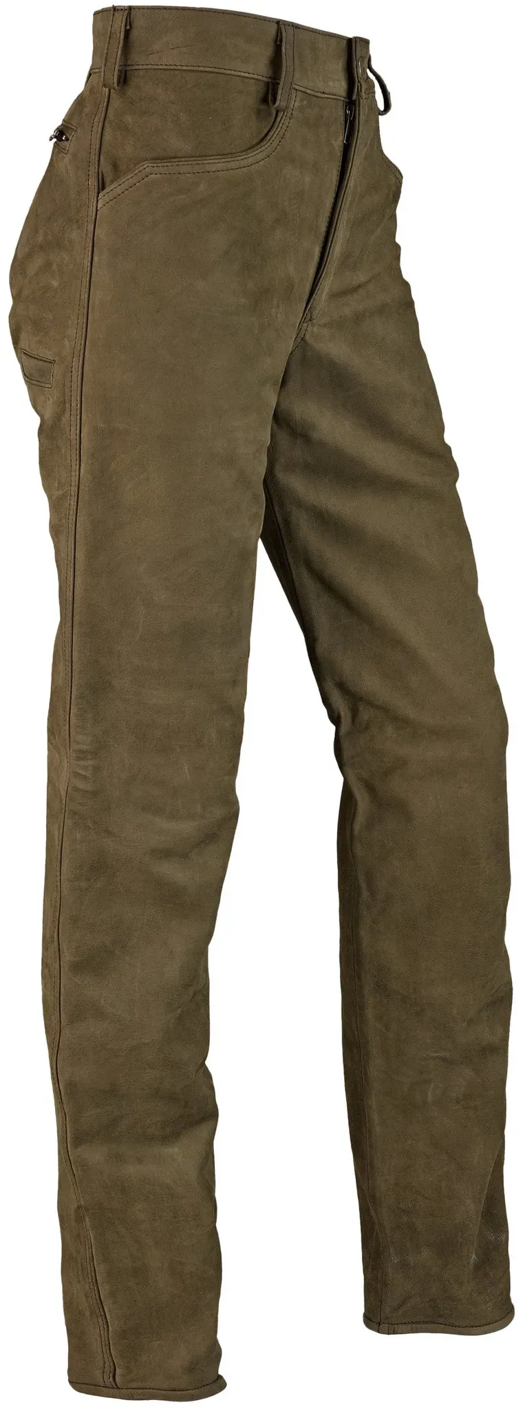 Hubertus Damen-Lederhose, olivbraun, 46