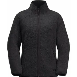 Jack Wolfskin Damen High Curl Jacke (Größe S, schwarz)