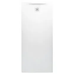 LAUFEN Pro Duschwanne H2149510000001 Marbond Ablauf kurze Seite weiss