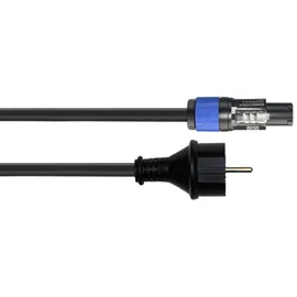 Cordial Kabel PowerCON/Schuko 1,5 m Stromkabel Powercon Standard