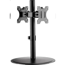 SpeaKa Professional Monitorhalterung SP-DMM-250 2 Display(s) 43,2 cm (17") - 81,3 cm (32") Drehbar, Schwenkbar