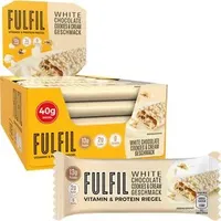 Fulfil Proteinriegel White Chocolate Cookies & Cream Riegel 15 x 40 g