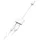 2Go 797239 Lightning-Kabel 0,1 m Weiß