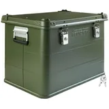 Trucky Aluminium Box mit Deckel Grün Alu Kiste Box Alukiste 75 Liter Transportbox Metallbox Alu Aufbewahrungsbox Boxen Abschliessbar Metallkiste