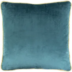 Kissen VELVET SAMT - türkis