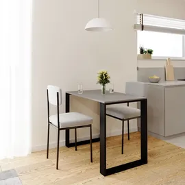 AKKE 60 x 75 x 40 cm grau/schwarz