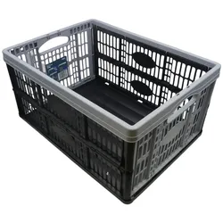 LIVARNO home Klappbox faltbar stabiler Kunststoff zwei Griffe 12 kg Tragkraft...
