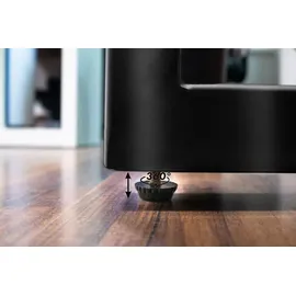 sam möbel gmbh Esstisch Baumkante Massiv Akazie nussbaumfarben 300x100 U-Gestell Silber UTRECHT - Braun