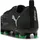 Puma Future 8 Play FG/AG JR Fussballschuh, Black Silver-Fluo Green, 28