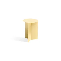 Beistelltisch | Slit Table | hoch - Light yellow