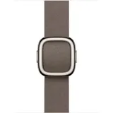 Apple Watch Band - Modernes Lederarmband - 42 mm - Dunkeltaupe - Small