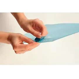 Leitz Prospekthüllen CombiFile DIN A4 blau genarbt 0,20 mm, 5 St.