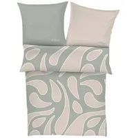 S.Oliver Bettwäsche s, OLIVER s.Oliver Satin - grün