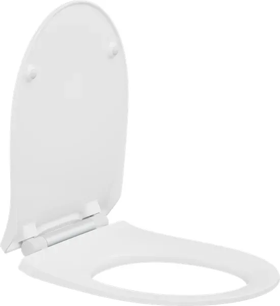 Care toilet seat with softclose white