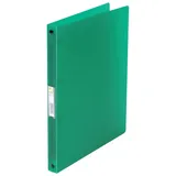Q-Connect Ringbuch - A4, 4-Ring, 16mm, transluzent grün