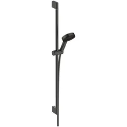 hansgrohe Pulsify Select S Brauseset 105mm 3jet Relaxation EcoSmart mit Brausestange 900mm 6,9l/min Mattschwarz 24171670