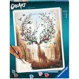 Ravensburger Malen nach Zahlen 1 St. 30 cm x 40 cm Braun/Mehrfarbig