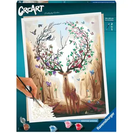 Ravensburger Malen nach Zahlen 1 St. 30 cm x 40 cm Braun/Mehrfarbig