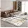 luxuskollektion Teppich Flauschig Gelb Grau 200x300 Moderner Art-Design Rug Rutschfest