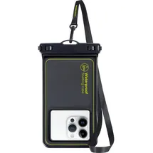 mobile origin 6,5" Wasserdichte Tasche schwarz/grün