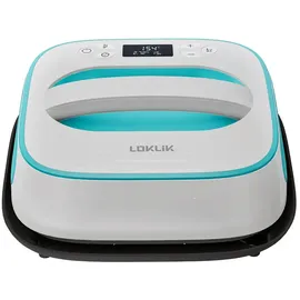 loklik Easy Heat Press Heizpresse Türkis