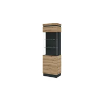 Möbel Boss Vitrine Corte 60 x 40 x 201 cm Mehrfarbig
