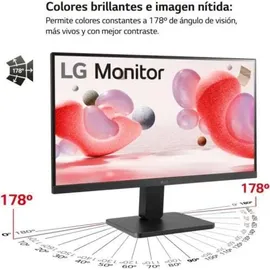 LG 22MR410-B Desktop-PC-Monitor 22 Zoll – VA-Display, FHD-Auflösung (1920 x 1080), 5 ms GtG 100 Hz, sRGB 99%, AMD FreeSync, Gaming-Funktionen und Eye-Care