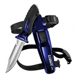 Tusa X-Pert II - spitz zulaufende Klinge - Blau