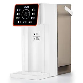 Vevor Instant-Heißwasserspender, kochend heißer Wasserspender mit 6 einstellbaren Temperaturen & 8 Wassermengen & 3 L abnehmbarem Wassertank, schnelles Aufheizen mit Touchscreen und Kindersicherung