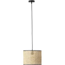 Brilliant Wiley 1-flg. Ø 30 cm rund Rattan/Metall beige