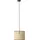 Brilliant Wiley 1-flg. Ø 30 cm rund Rattan/Metall beige