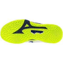 Mizuno Wave Stealth Neo 2 Herren Weiß/Lightning Yellow 45