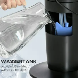 Homcom Turmventilator 31,5 cm Schwarz